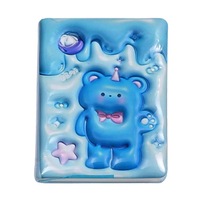 Cuaderno Adorable con Cubierta Estereoscópica 3D - Diario de Relajación para Estudiantes