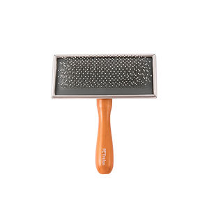 حار بيع الحيوانات الأليفة غسالة الكلب القط تدليك فرشاة المعطف الحيوانات الأليفة مشط نظافة الشعر مزيل تنظيف الخشب فرشاة الاستمالة - Product Image 3