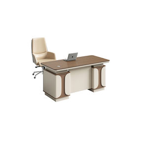 कार्यालय निर्माण के लिए आधुनिक एल-आकार कार्यकारी कार्यालय डेस्क लक्जरी लकड़ी के फर्नीचर के साथ कार्यालय भवन के उपयोग के लिए - Product Image 6