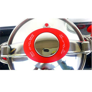 Autocuiseur en acier inoxydable antidéflagrant, l, <span class=keywords><strong>de</strong></span> bonne qualité, avec cuiseur vapeur et couvercle en verre, à induction, style français - Product Image 5