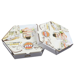 wholesale corrugated round takeaway custom 12" white pizza dough package boxes