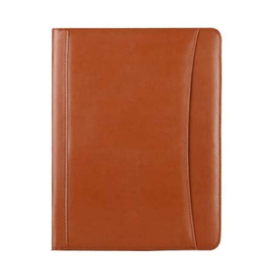 Personnaliser PU Dossier Différentes Conceptions Padfolio A4 En Cuir Zippée Portefeuille Dossier Porte-Documents Portefeuille - Product Image 2