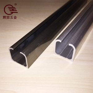 Con lăn theo dõi hệ thống nhôm cửa trượt theo dõi kênh trượt đôi theo dõi cho cửa trượt - Product Image 4