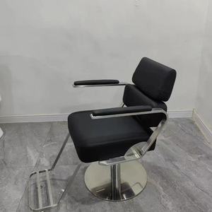 Sillón de Peluquería Impermeable con Función de Elevación y Rotación de 360 Grados, Estilo Moderno - Product Image 6