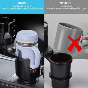 Portavasos Grande y Estable para Coche, Soporte para Asiento Delantero de Auto para Fideos Instantáneos, Café, Botella de Agua, Lata - Product Image 6