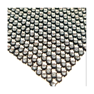 Rideau en maille tissée décoratif coloré en acier inoxydable avec paillettes, résistant à la corrosion - Product Image 6