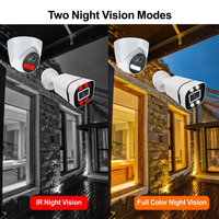 Système de caméra de sécurité CCTV AHD 4CH 5MP, kit XVR avec disque dur 500 Go, vision nocturne couleur, capteur CMOS, système de surveillance DVR