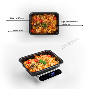 Nhà máy cung cấp bán buôn nhiệt chống <span class=keywords><strong>cpet</strong></span> thực phẩm khay lò vi sóng khay - Product Image 4