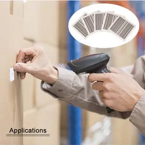 Etiqueta RFID de Papel UHF de Longo Alcance OEM e ODM EPC ISO18000-6C de Fabricação de fábrica passiva