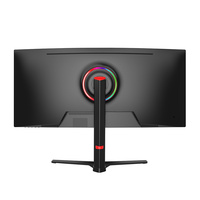 Monitor Curvo para Juegos de 34 Pulgadas, 3440x1440 UWQHD, 165Hz, 1ms, HDR, FreeSync, G-Sync, Pantalla Ultra Ancha 21:9 para PC Gamer