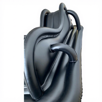 Chaise longue gonflable inclinable et pivotante en PVC ASTM PD2517 pour salle de sport, école, parc et entrepôt
