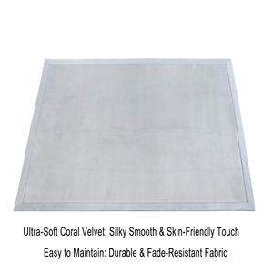 Alfombra <span class=keywords><strong>de</strong></span> Espuma Viscoelástica <span class=keywords><strong>de</strong></span> Terciopelo Coral <span class=keywords><strong>de</strong></span> Lujo, Ultra Suave y Gruesa, para Sala <span class=keywords><strong>de</strong></span> Estar y Dormitorio, Antideslizante y Lavable - Product Image 1