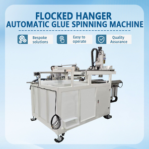Machine de revêtement de colle automatique PLC haute efficacité pour cintres, équipement de production de revêtement de colle centrifuge servo - Product Image 1