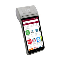 Terminal de point de vente tactile ZCS Z91 pour billets de bus avec imprimante mobile portable et station d'accueil