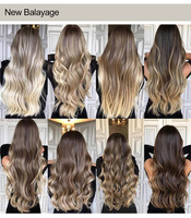 Penjualan Langsung Pabrik Rambut Manusia Virgin Remy 100% Double Drawn Weft Genius Butterfly Hole Weft Ready Stock
