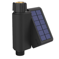 2025 pas cher Tuya WIFI capteur d'arrosage à énergie solaire vanne d'eau solaire de bonne qualité pour jardin et maison