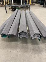 Tuiles en aluminium isolées de Tanzanie, panneaux de tuiles de toit, 1340*420*0.5mm, couleur pierre, tuiles de toiture en métal revêtues de pierre avec accessoires