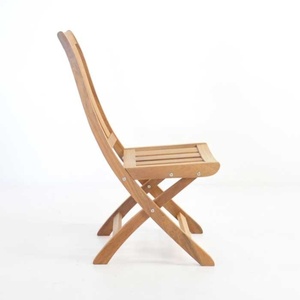Silla Plegable de Madera de Alta Calidad para Conjunto de Muebles de Exterior |   Sillas de Jardín de Estilo Clásico con Embalaje Minimalista - <span class=keywords><strong>Nora</strong></span> - Product Image 2