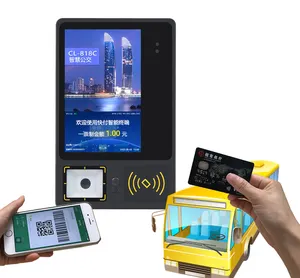 Устройство для чтения смарт-карт Android pos, терминал для сбора платы за проезд, устройство для оплаты автобусов с устройством управления доступом