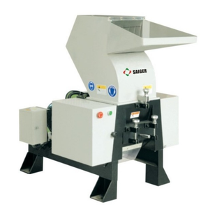 Broyeur automatique de matériaux en acier inoxydable et résine plastique SAIGER, prix usine, garantie 1 an, 220V/380V, Mexique, Japon, Turquie - Product Image 1