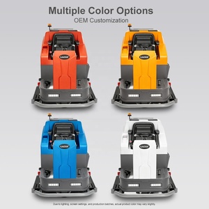 Autolaveuse autoportée GAOGE X96 à batterie pour grandes surfaces, avec balai de 1150 mm, idéale pour les centres logistiques - Product Image 5