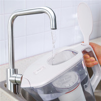 Ketel dapur Karbon Aktif bebas BPA 3,5 l, ketel penyaring air portabel, daya Manual teknologi Jerman untuk penggunaan luar ruangan