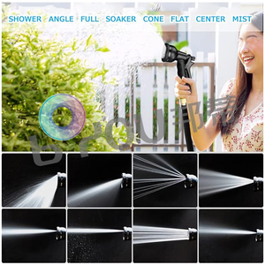 Customized Flexible 3 Times Expansion Metal Quick Connectors with 8-Spray Nozzles 25FT-250FT - Product Image 5