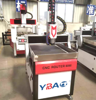 Mini routeur CNC YBAO / Machine de gravure CNC de bureau, broche 2,2 kW, 0-24000 tr/min, répétabilité 0,02 mm, précision 0,05 mm, automatique