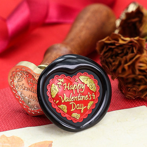 Sello de Cera con Diseño de San Valentín, Serie Día de San Valentín, <span class=keywords><strong>Precio</strong></span> de Fábrica - Product Image 2