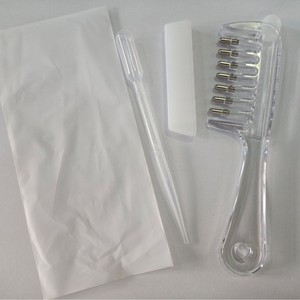 Bestverkochte Mino Scalp Applicator Essentiële Olie Serum-Massagekam Kristal-Led Vloeistof-Aanbrenging Metalen Borstelharen Hartvormig - Product Image 3