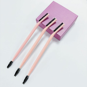 Cepillo de Maquillaje para Cejas y Pestañas con Logotipo Personalizado, Varita Doble para Cejas y Pestañas - Product Image 3