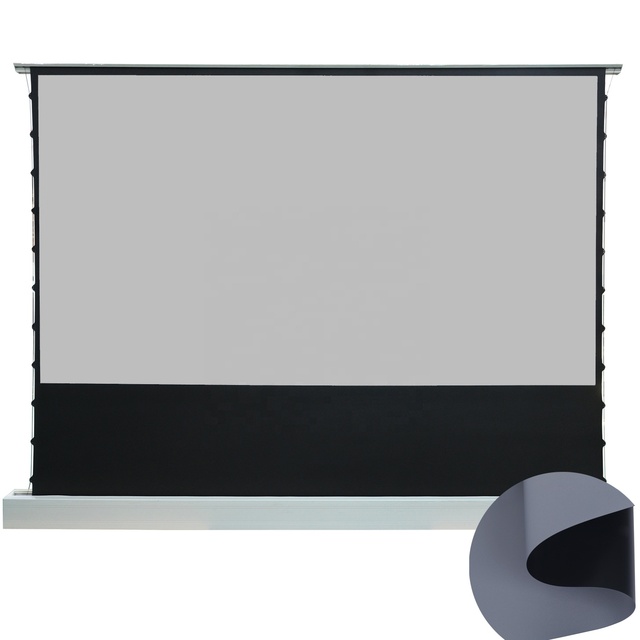 PVC Silver Film Projection Screen Fabric for Projector Screens