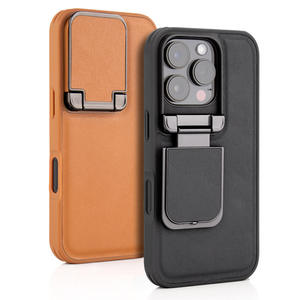 Nouveau pour Iphone16promax 15plus étui lentille à <span class=keywords><strong>clapet</strong></span> support étui de protection pour téléphone portable pour <span class=keywords><strong>Iphone</strong></span> 14 13 12 <span class=keywords><strong>11</strong></span> - Product Image 1