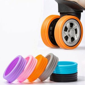 Luggage Wheel Silicone Protective Cover Silent Wheel Sleeve Universal Wheel Cover Shockproof Protective Cover - Product Image 1