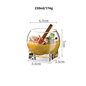 Promotional <strong>Glass</strong> Cup <strong>Bowl</strong> Round Body Square Bottom for Ice Cream Desser Yogurt <strong>Dessert</strong> Pudding Cold Drink <strong>Bowls</strong> Ice Cream <strong>Bowl</strong> - Product Image 3