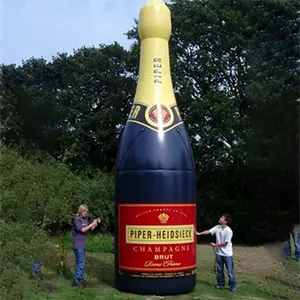 Good Price Inflatable Champagne Bottle, Advertising Inflatable Wine Bottle For Sale