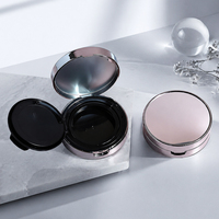 Boîte de rangement en plastique OEM argentée électrolytique pour BB CC Cream, conteneur de maquillage, emballage cosmétique en gros, étui aérien 15g