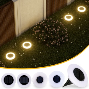 Waterproof IP65 Outdoor Solar <b>Light</b> Ground <b>Light</b> LED Landscape Lighting for Garden Courtyard - Product Image 1