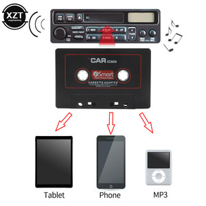 Hot Amazon xe Stereo âm thanh băng cassette Băng Adapter mini không dây âm nhạc đài phát thanh MP3 Máy nghe nhạc Android hỗ trợ <span class=keywords><strong>USB</strong></span> FM chơi <span class=keywords><strong>MP4</strong></span> tập tin - Product Image 4