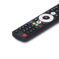 Télécommande infrarouge 47 touches pour téléviseur avec commande vocale, piles AAA, portée de 10 m - Entièrement personnalisable pour appareils électroménagers