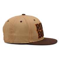 Gorra Snapback de Dos Tonos con Visera Plana, Logotipo Bordado en 3D, Gorra de Algodón Lavado Vintage, Logotipo Personalizado, Ropa Urbana para Hombre