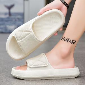 Sandalias deportivas personalizables de primera calidad para hombres y mujeres, zapatillas negras de moda para verano/invierno con plantilla de EVA, zapatillas negras DIY - Product Image 4