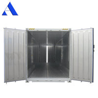 Hete Aanbieding 40ft HC Geïsoleerde High Cube Opslagcontainer Met T-Aluminiumvloer in Qingdao