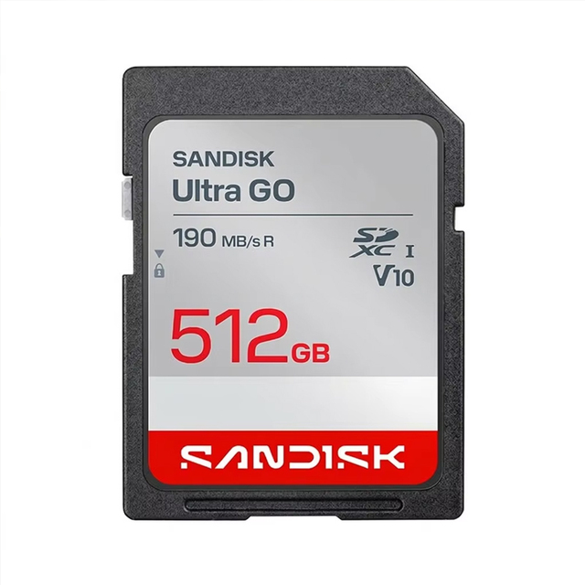 100% Original SanDisk Ultra SD Card 512GB Memory Card Upto 150MB/S UHS-I 256gb Flash SD Cards  for Camera