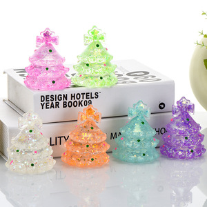 Party Gift Maltose Snowman Christmas Tree Squishy <b>Toy</b> Halloween Pumpkin Glitter Squeeze <b>Toy</b> Stress Relief Gift Halloween Ghost - Product Image 1