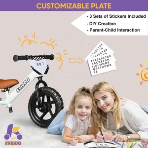 Vélos pour enfants de 1 à 6 ans avec cadre en acier renforcé, vélos pour garçons et filles, vélo d'équilibre pour enfants en bas âge - Product Image 2