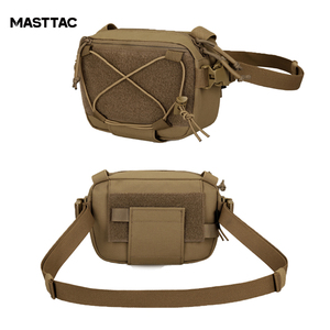 Bolsa Táctica 2 en 1 de Nailon MASSTAC MS7003, Chaleco Táctico, Kit de Transporte, Bolsa de Cintura Expandible Resistente - Product Image 4