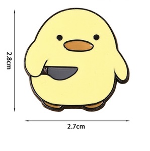 เหรียญโลหะหยดน้ำยางเป็ดชุบ3D สำหรับตกแต่งเสื้อผ้าและกระเป๋า - Product Image 6