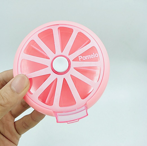 Hộp Thuốc Hộp Đựng Thuốc Hàng Tuần Dễ Mang Đi Mọi Nơi Hộp Đựng Thuốc Du Lịch Dễ Thương Túi Đựng Thuốc Hàng Tuần Bằng Nhựa Hình Tròn 7 Ô - Product Image 3