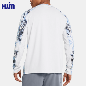 Nuevo diseño <span class=keywords><strong>de</strong></span> alta elasticidad para hombre, camiseta <span class=keywords><strong>de</strong></span> manga larga <span class=keywords><strong>de</strong></span> camuflaje, Panel trasero <span class=keywords><strong>de</strong></span> malla <span class=keywords><strong>de</strong></span> secado rápido que absorbe <span class=keywords><strong>la</strong></span> humedad para gimnasio, Fitness, correr, entrenamiento - Product Image 5